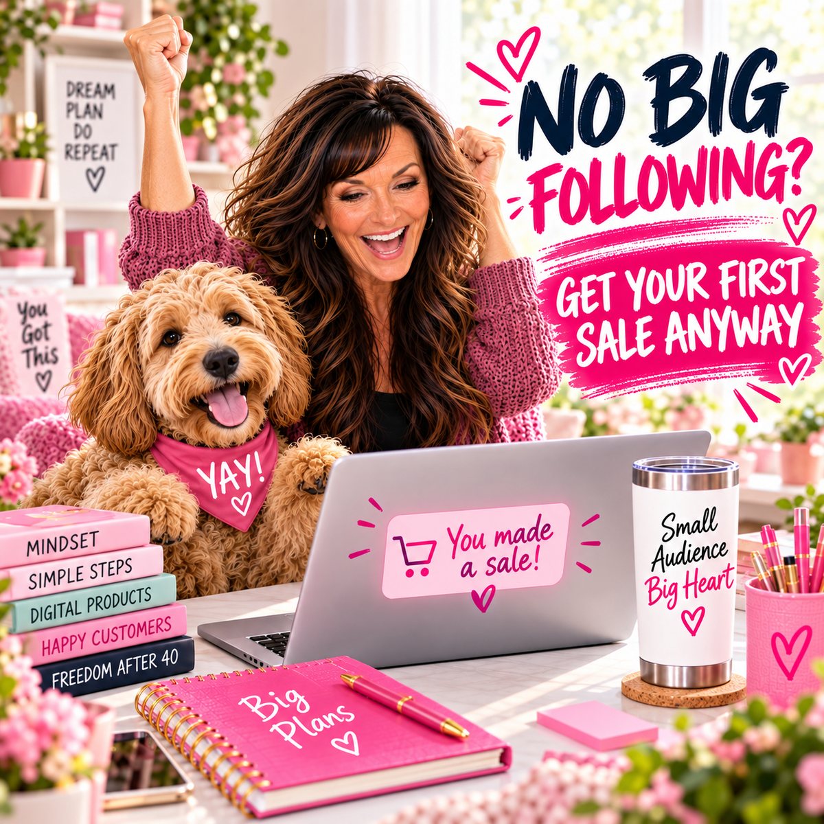 How to Get Your First Sale Without a Big Following