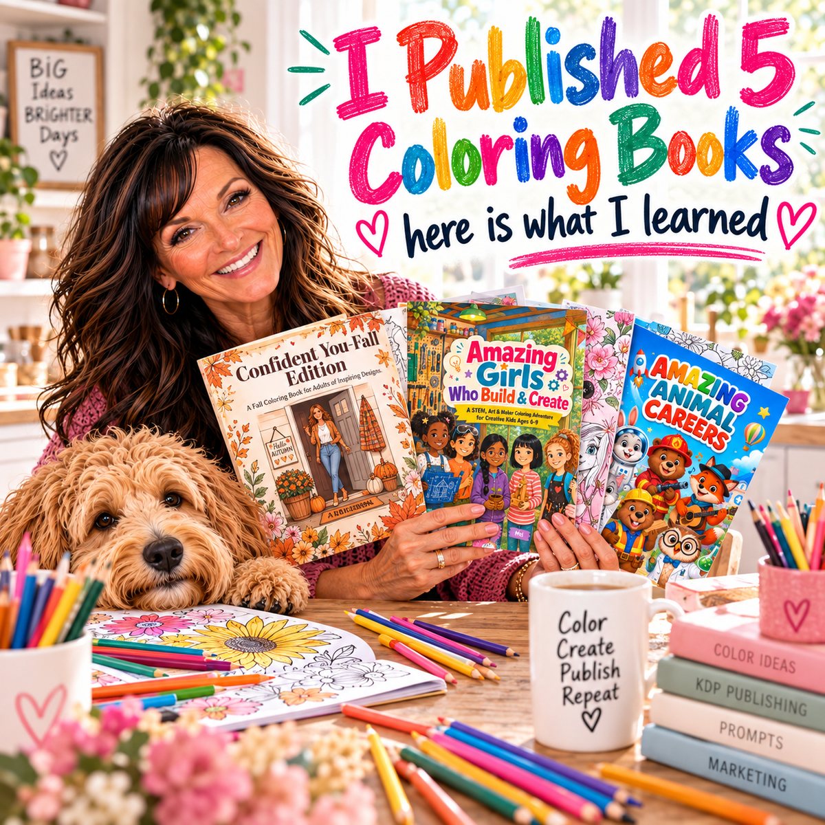 How to Make a Coloring Book Cover for Amazon KDP