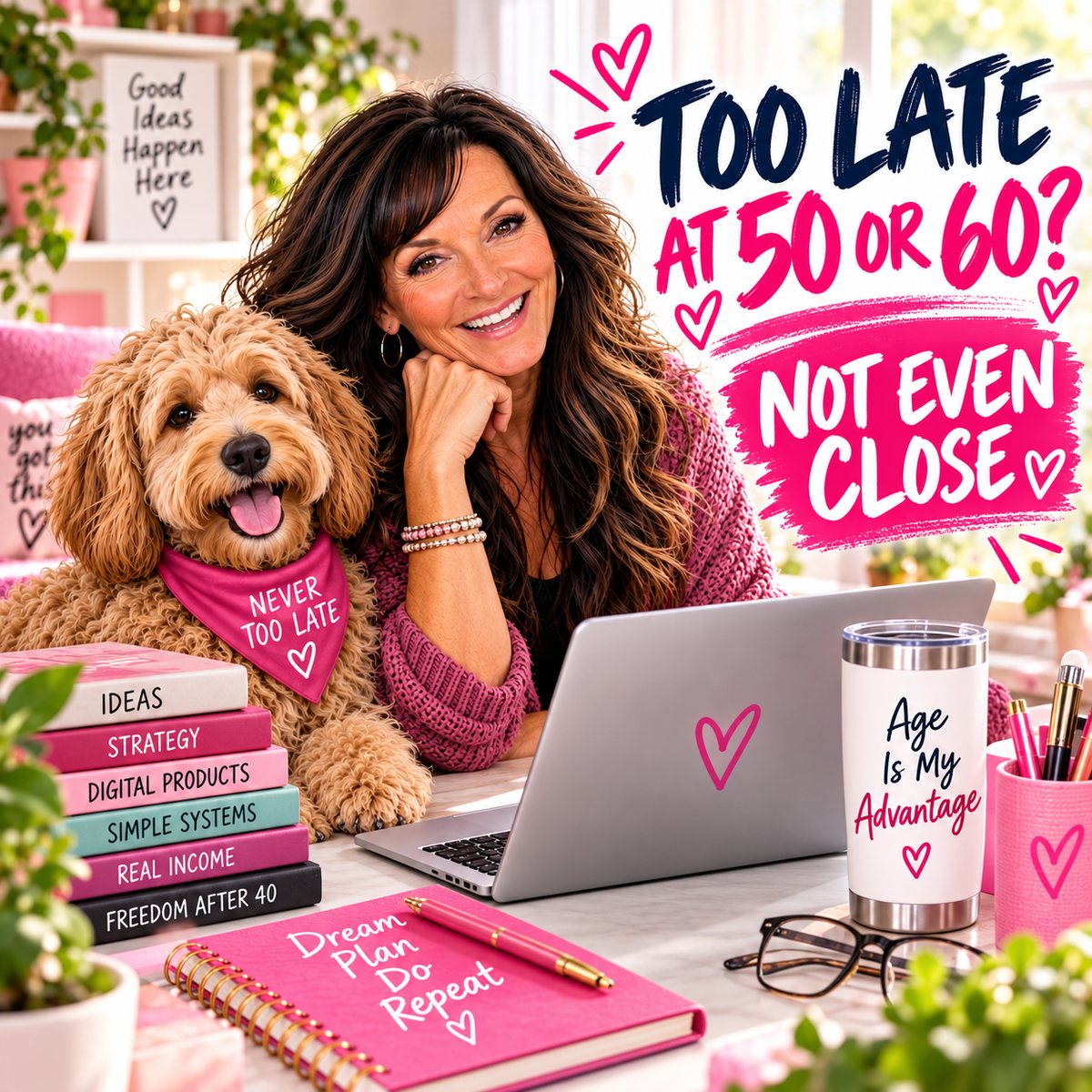 Is It Too Late to Start an Online Business at 50 or 60?