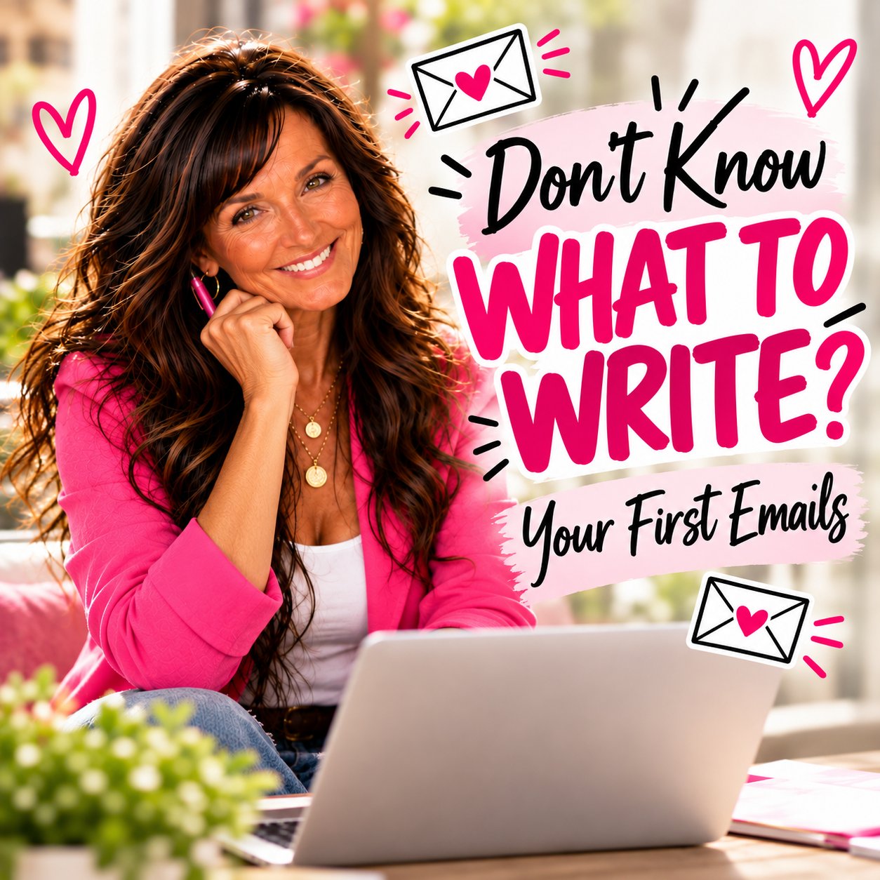 Your First Seven Emails by Tina Alexander, a free email pack for anyone who doesn't know what to write to their list