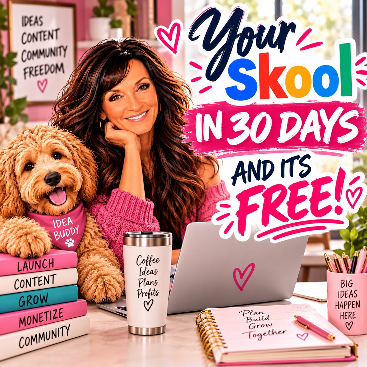How to Start a Free Skool Community After 40 (With Zero Members)